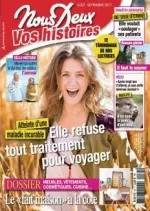 NOUS DEUX VOS HISTOIRES - AOÛT-SEPTEMBRE 2017 [Magazines]