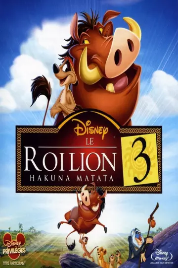 Le Roi Lion 3: Hakuna Matata  [HDLIGHT 1080p] - TRUEFRENCH