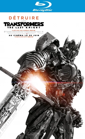 Transformers: The Last Knight  [BLU-RAY 1080p] - MULTI (TRUEFRENCH)