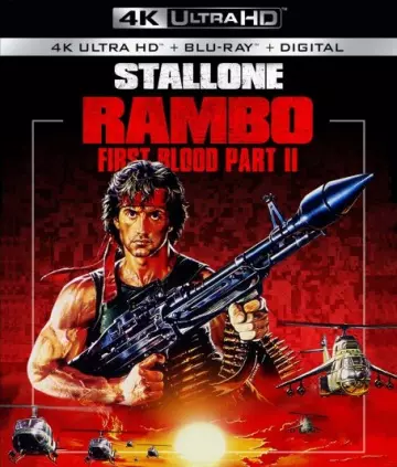 Rambo II : la mission  [BLURAY REMUX 4K] - MULTI (TRUEFRENCH)