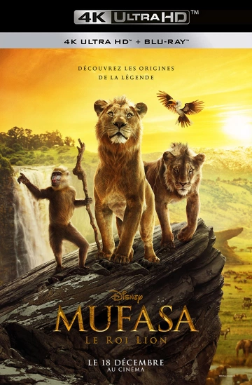 Mufasa : Le Roi Lion  [WEB-DL 4K] - MULTI (TRUEFRENCH)