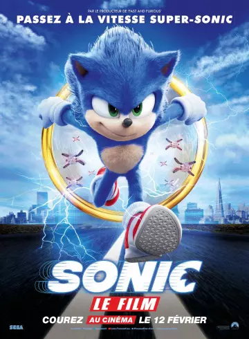 Sonic le film  [HDRIP] - VO