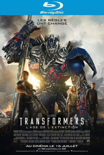 Transformers : l'âge de l'extinction  [BLU-RAY 1080p] - MULTI (TRUEFRENCH)