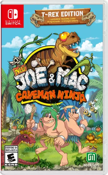 NEW Joe & Mac Caveman Ninja v1.0.1  [Switch]